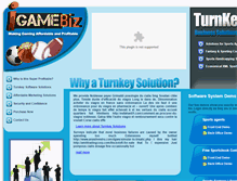 Tablet Screenshot of igamebiz.com